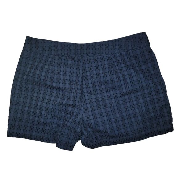 CAbi Eyelet Mini Skort in Navy Blue 5111 size 6 - Picture 2 of 7